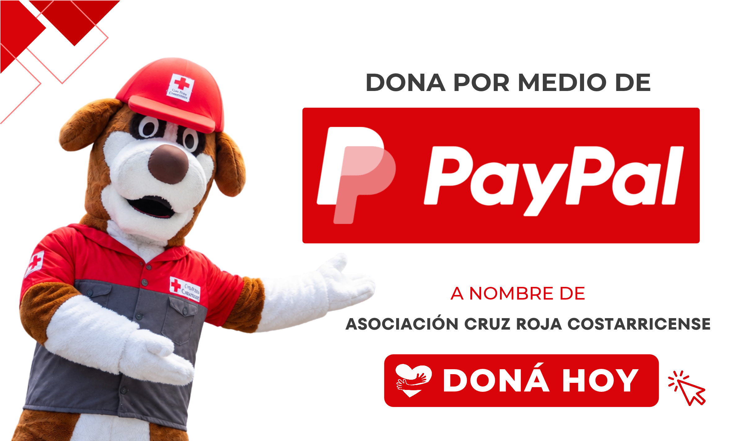 PayPal Cruz Roja Costarricense